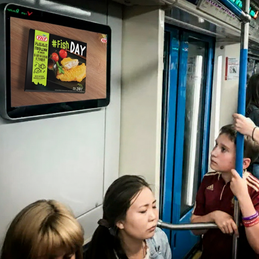 Полуфабрикаты VICI стали главными героями московского метро