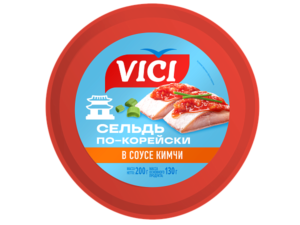 Сельдь  филе-кусочки "По-корейски"