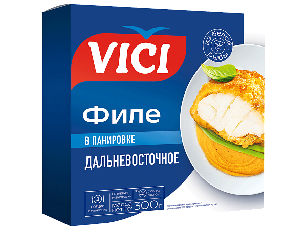 Рыбное филе Дальневосточное в панировке