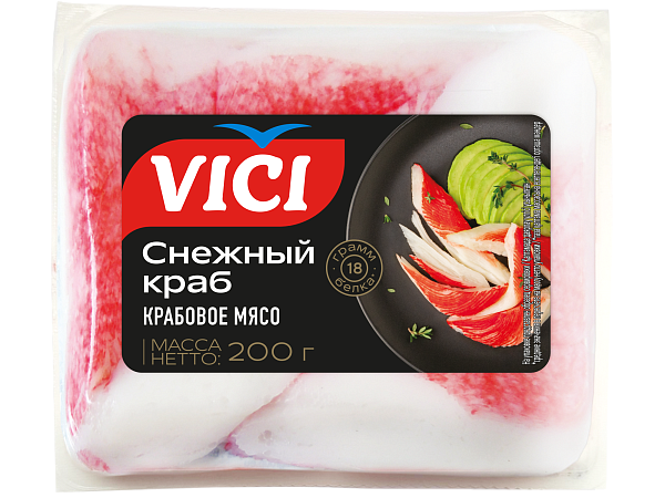 Крабовое мясо Снежный краб охлажденное