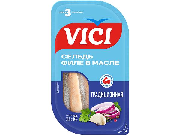 Сельдь филе «Традиционная» в масле