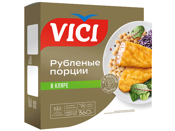 Рубленые порции в кляре